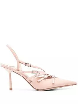 Le Silla туфли Scarlet 80 с ремешком на пятке, нейтральный