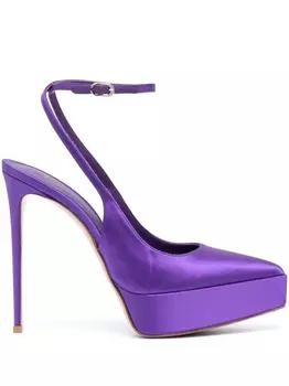 Le Silla туфли Uma 130 на платформе, фиолетовый