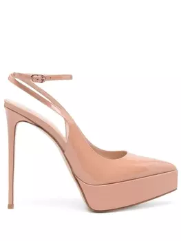 Le Silla туфли Uma 140 с ремешком на пятке, розовый