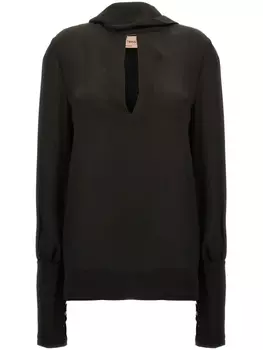 LE TWINS блузка Lecce, черный