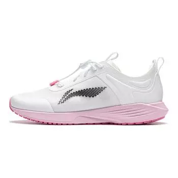 Le You Pre Kids Кроссовки детские низкие меловые белые Lining Young, розовый