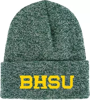 League-Legacy Black Hills State Желтые куртки Зеленая вязаная шапка с манжетами