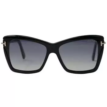 Leah ft0849 01b солнцезащитные очки Tom Ford, черный