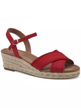 Leahh женские холщовые металлизированные эспадрильи Style & Co., цвет red canvas