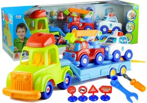 Lean Toys, набор транспортных средств