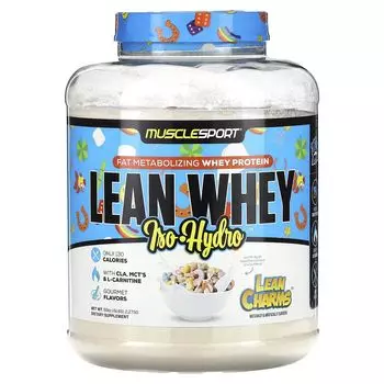 Lean Whey, изо-гидро, Lean Charms, 5 фунтов (2275 г) Musclesport