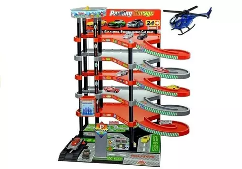 LEANToys, гараж с лифтом Lean Toys