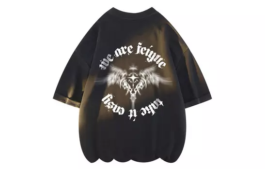 Leap Feiyue Футболка унисекс, Черный