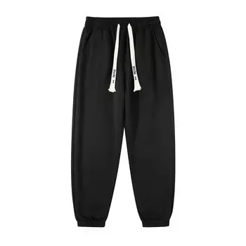 Leap Трикотажные спортивные штаны унисекс Feiyue, Хаки (на флисовой подкладке)