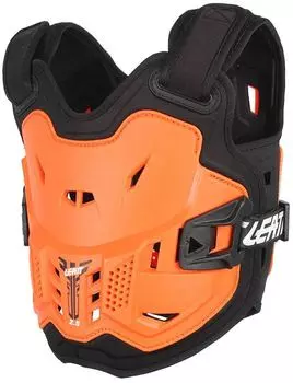 Leatt 2.5 Pro Детский протектор груди, черный/оранжевый