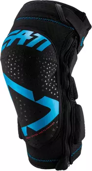 Наколенник Leatt 3DF 5.0 Zip для мотокросса, синий