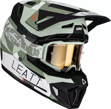 Leatt 7.5 Cactus Шлем для мотокросса с очками,