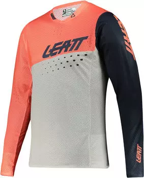 Leatt DBX 4.0 MTB LS Ultraweld Велосипед Джерси, оранжевый/белый/синий