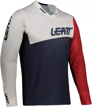 Leatt MTB Gravity 4.0 Детский велосипед Джерси, синий/белый