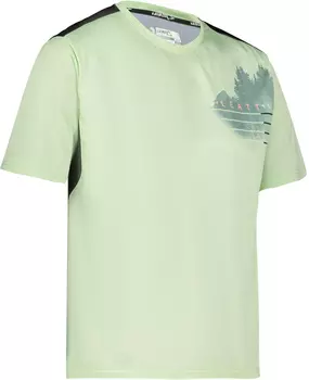 Джерси Leatt MTB Trail 1.0 Short Sleeve для велосипеда, зеленые