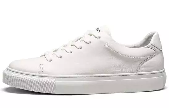 LEAVELAND Стильные кроссовки для скейтбординга унисекс, Белый черный