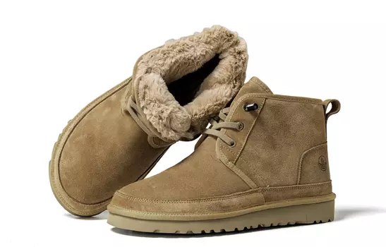 LEAVELAND зимние ботинки мужские, Хаки