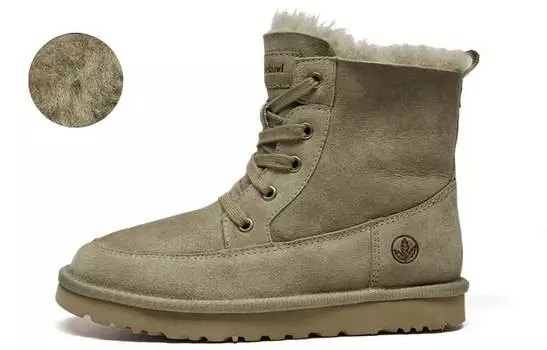 LEAVELAND зимние ботинки унисекс, Хаки