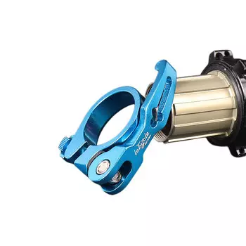 LeBycle для горного шоссейного велосипеда, быстроразъемный зажим для подседельного штыря, зажим для подседельного штыря, зажим для подседельного штыря, пряжка (повседневный синий, 34,9 мм)