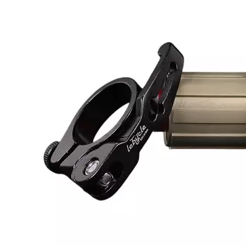 LeBycle для горного шоссейного велосипеда, быстроразъемный зажим для подседельного штыря, зажим для подседельного штыря, зажим для подседельного штыря, пряжка (элегантный черный, 34,9 мм)