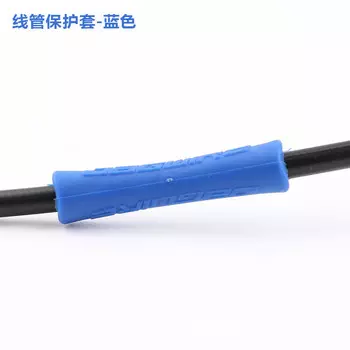 LeBycle для горного шоссейного велосипеда, защитный чехол для трубки Dead Fly, открытая внешняя трубка, защитная наклейка для верхней трубки, аксессуары из кожи носорога (синий)