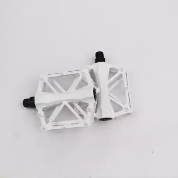 LeBycle велосипед из алюминиевого сплава, аксессуары для педалей для горного велосипеда, аксессуары для педалей для горного велосипеда, белые 85x115, 2 пары