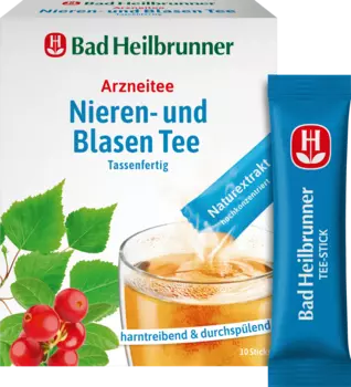 Лечебный чай почки и ампер Бабл-чай (10 шт.) 12 г. Bad Heilbrunner