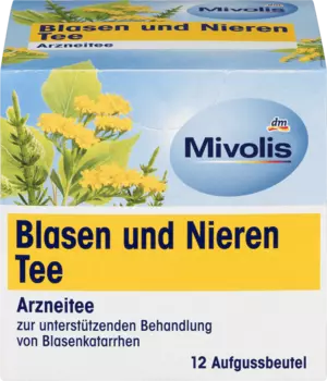 Лечебный чай пузырьки и ампулы. Почечный чай (12 пакетиков) 18 г. Mivolis
