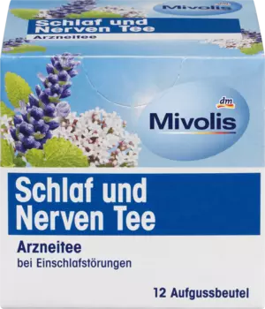 Лечебный чай сон и ампер Чай нервный (12 пакетиков) 18 г. Mivolis