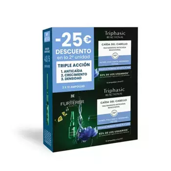 Лечение против выпадения волос Triphasic Reactional Ren Furterer, 1 UD