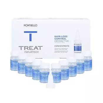 Лечение выпадения волос, 10х7 мл Montibello, Treat Naturtech Hair-Loss Control Cryoactive