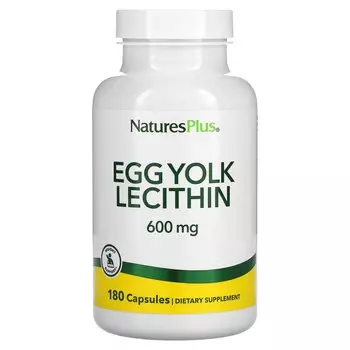 Лецитин NaturesPlus 600 мг, 180 капсул
