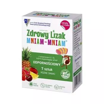 Леденец Healthy Yum Yum с витаминами 7 шт., Starpharma