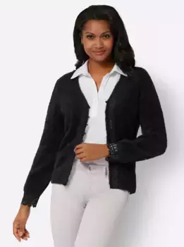 Леди кардиган Lady, черный