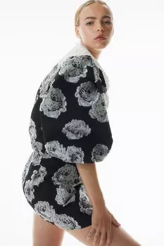 Леди жаккардовое мини-платье Sister Jane, черный