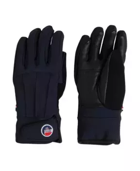 Ледник в перчатках Fusalp, синий