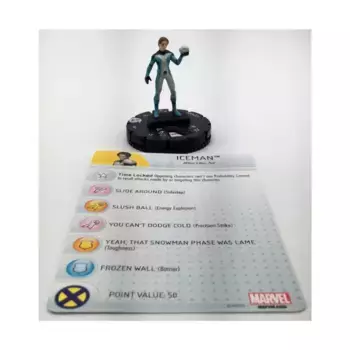 Ледяной человек № 005 - Странные Люди Икс, Marvel HeroClix - Fast Forces - Singles