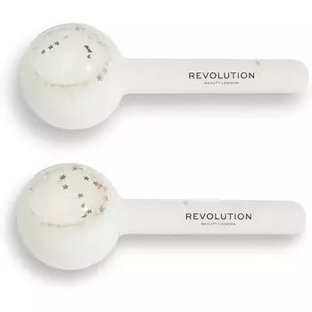 Ледяные шары для лица большие молочные луны и звезды массажный инструмент для лица 400 г Revolution Beauty