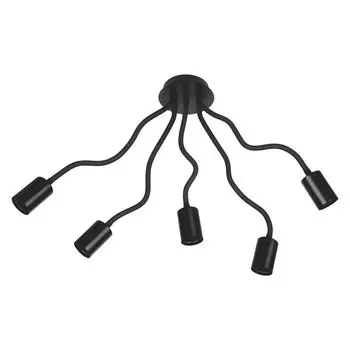 Ledvance 1906 Pipe Flex длина 43 см черная круглая с 5 лампочками, черный