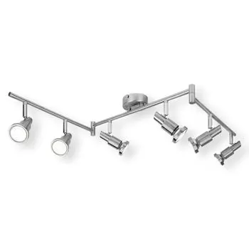 Ledvance Led Spot Grey 6X3W Gu10, серебро