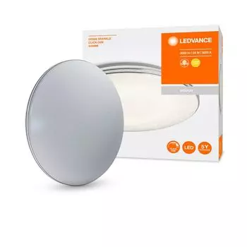 LEDVANCE настенный и потолочный светильник Светодиод для потолка, ORBIS Sparkle / 24 Вт, 220…240 В, угол луча: 120°, теплый белый/холодный белый/дневной свет, 3000 К, материал корпуса: алюминий, IP20