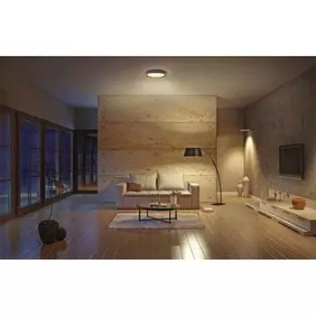 Ledvance Светодиодный потолочный светильник металл/акрил CCT 24Вт 2500 лм 3000- 6500 К теплый белый - дневной свет белый Вx 70x430 мм Smart+ WiFi Tunable Белый Orbis Plate 430 GR белый, серый