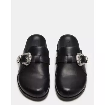 Леджер Черный Кожаный Steve Madden