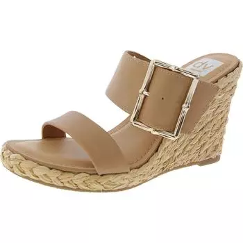 Lee Lee женские эспадрильи из искусственной замши сандалии на платформе DV By Dolce Vita, цвет beige raffia
