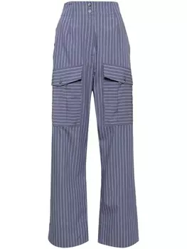 Lee Mathews брюки Heath, синий