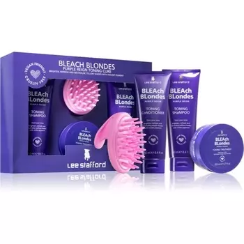 Lee Stafford Bleach Blondes Purple Reign Set — нейтрализует желтые тона