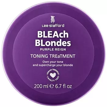Lee Stafford Отбеливающая маска для волос Bleach Blondes Purple Reign 200 мл