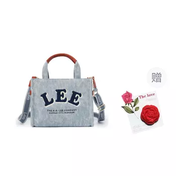 Lee Женская тканевая сумка Trumpets, цвет серый, стираный