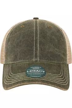 LEGACY Молодежная старая любимая кепка дальнобойщика, черный/хаки