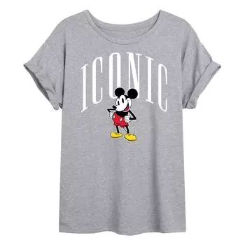 Легендарная детская футболка Disney's Mickey Mouse с струящимся рисунком Микки Мауса Licensed Character